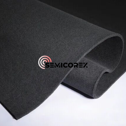Material de aislamiento térmico de fibra de carbono