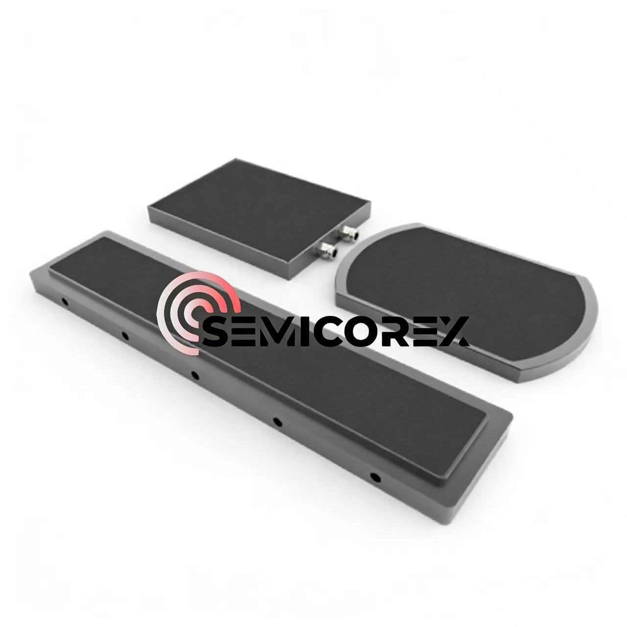 Mandriles de vacío de cerámica de alúmina negra