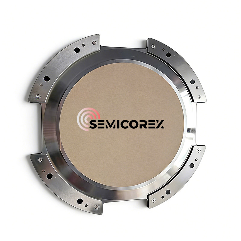 Portabrocas de cerámica microporosa