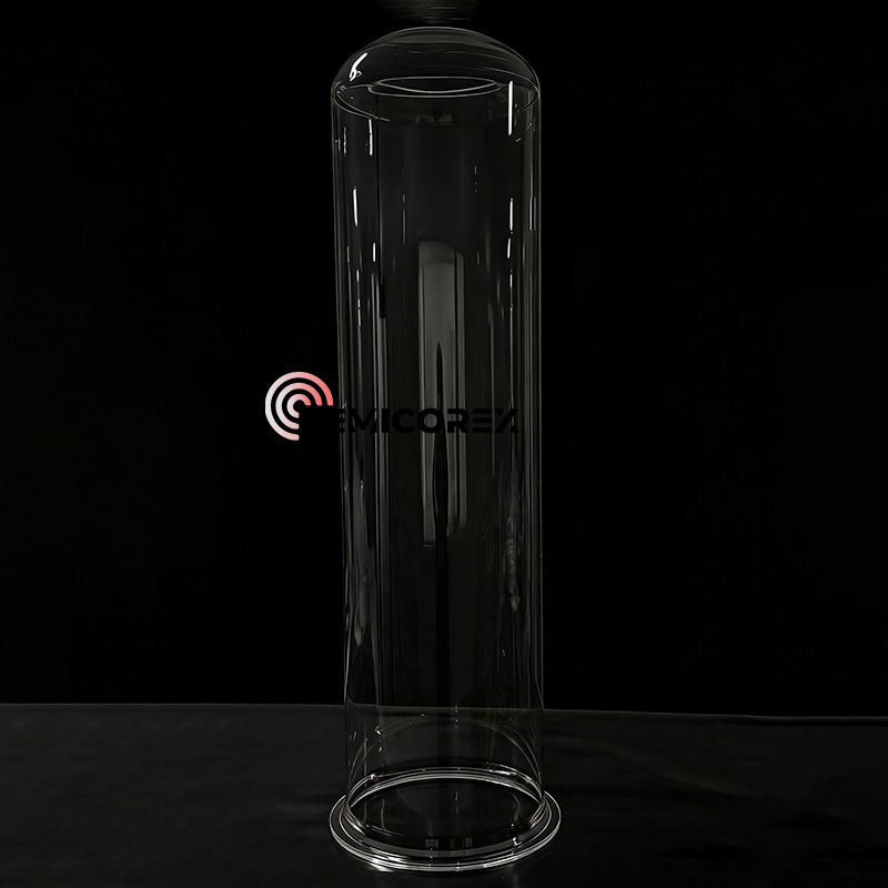 Tubo de horno de cuarzo