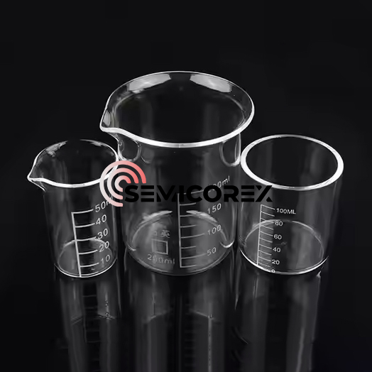 Vasos de vidrio de cuarzo