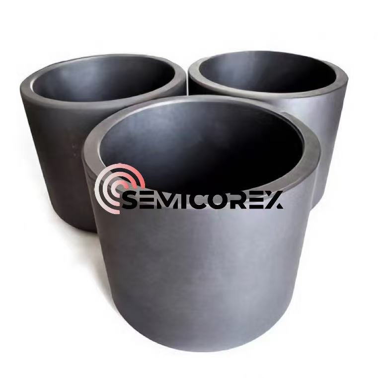 Crisoles de grafito recubiertos de SiC