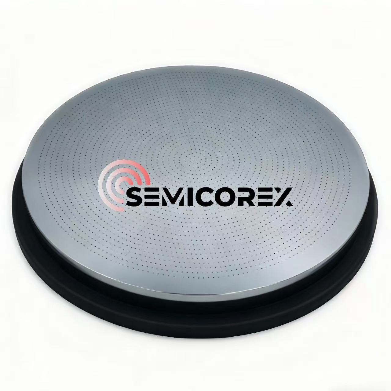 Cabezal de ducha de silicona de cristal único